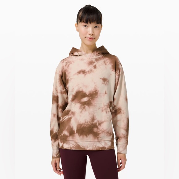 lululemon athletica Tops - Lululemon All Yours Hoodie Earth Dye Clay 10
